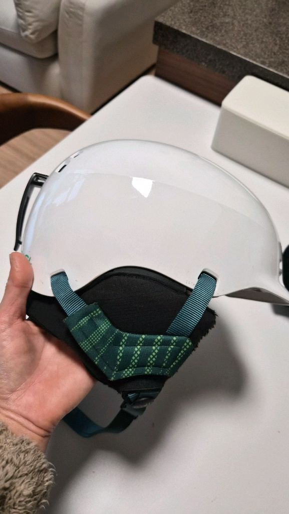 스미스 스노우보드 헬멧 유광 화이트 m 이미지