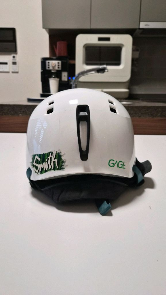 스미스 스노우보드 헬멧 유광 화이트 m 이미지