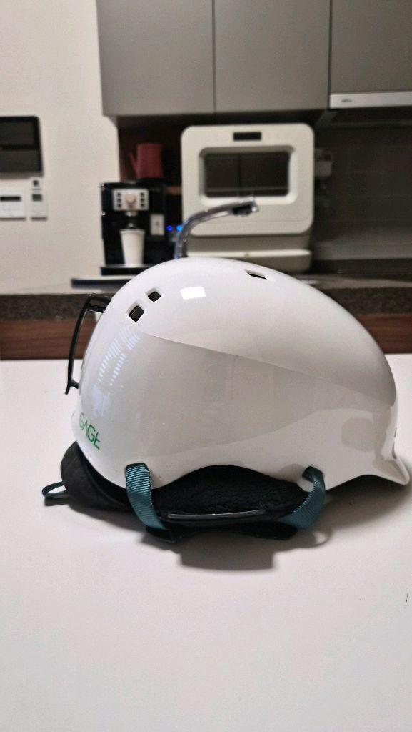 스미스 스노우보드 헬멧 유광 화이트 m 이미지