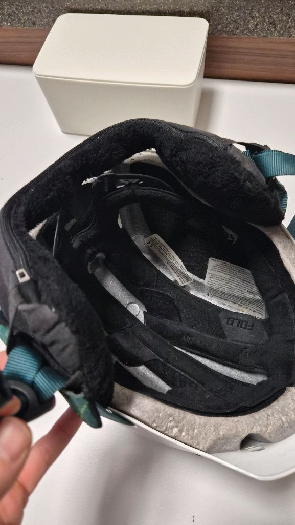 스미스 스노우보드 헬멧 유광 화이트 m 이미지