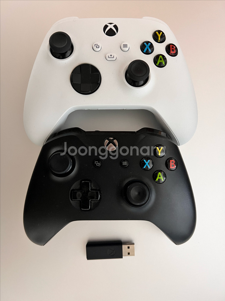 엑스박스 컨트롤러 3세대 블랙/4세대 화이트/정품 무선리시버 판매 엑박패드 xbox패드--0