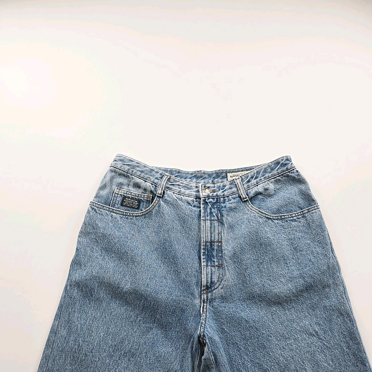 게스 청바지 일자 연청 데님 사이즈32 R4169--3