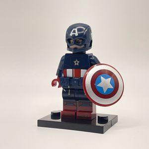 레고(호환)커스텀 마블 슈퍼히어로 피규어 캡틴아메리카