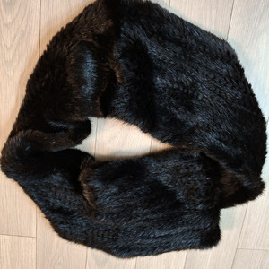 밍크 목도리 워머 새제품