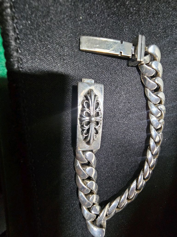 크롬하츠 베이비 플로랄 팔찌--3