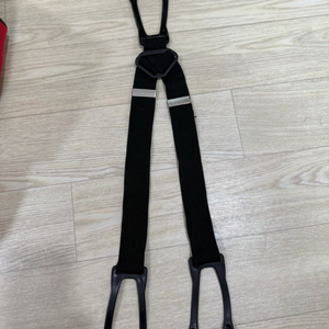 아이스하키 팬츠 서스펜더 블랙 멜빵 서스펜더