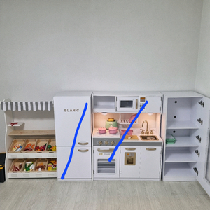 BLANC 블랑시 냉장고& 마켓놀이