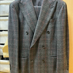 오리지널 링자켓 마에스터 글렌체크 더블수트 50