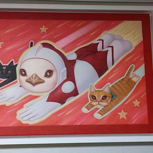 조명학작가 .원화 30호 저렴하게