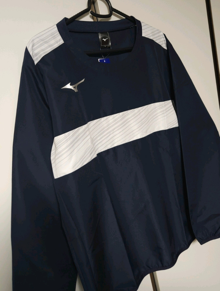미즈노 MIZUNO 트레이닝 우븐 피스테톱 윈드탑--3