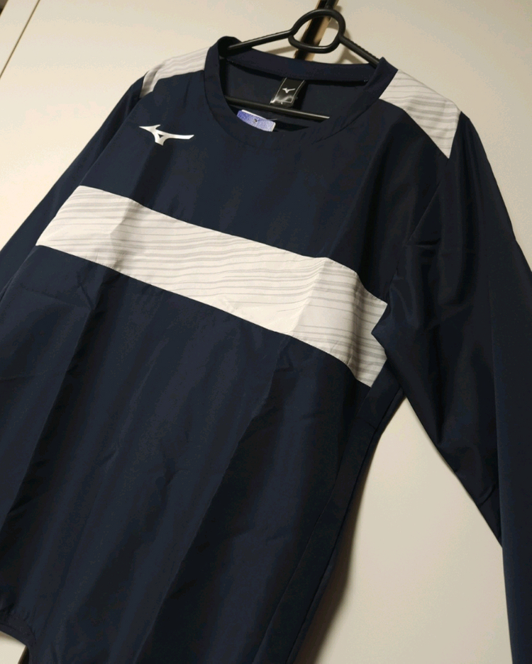 미즈노 MIZUNO 트레이닝 우븐 피스테톱 윈드탑--4