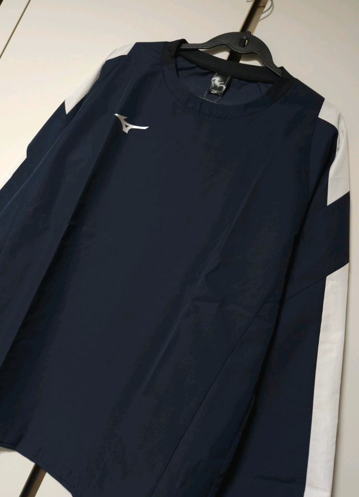 미즈노 MIZUNO 트레이닝 우븐 피스테톱 윈드탑--4