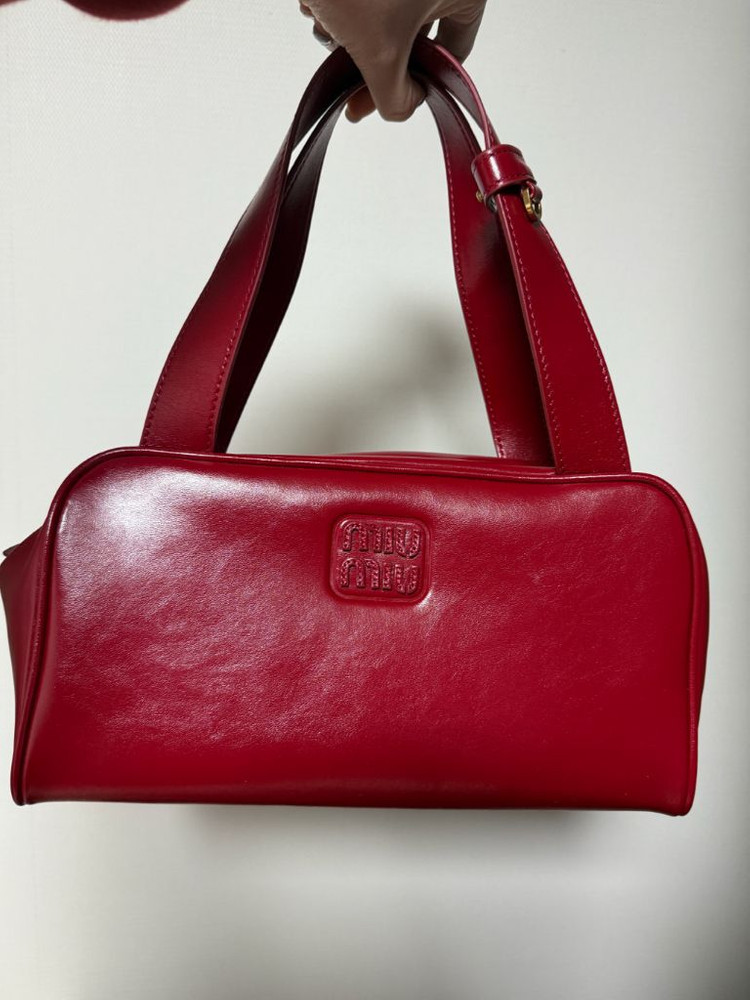 (주말할인)미우미우 루비레드 한정 희소컬러 / 새상품--2