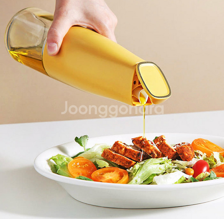 자동 개폐 오일병, 간장병 3개 일괄 새상품--1