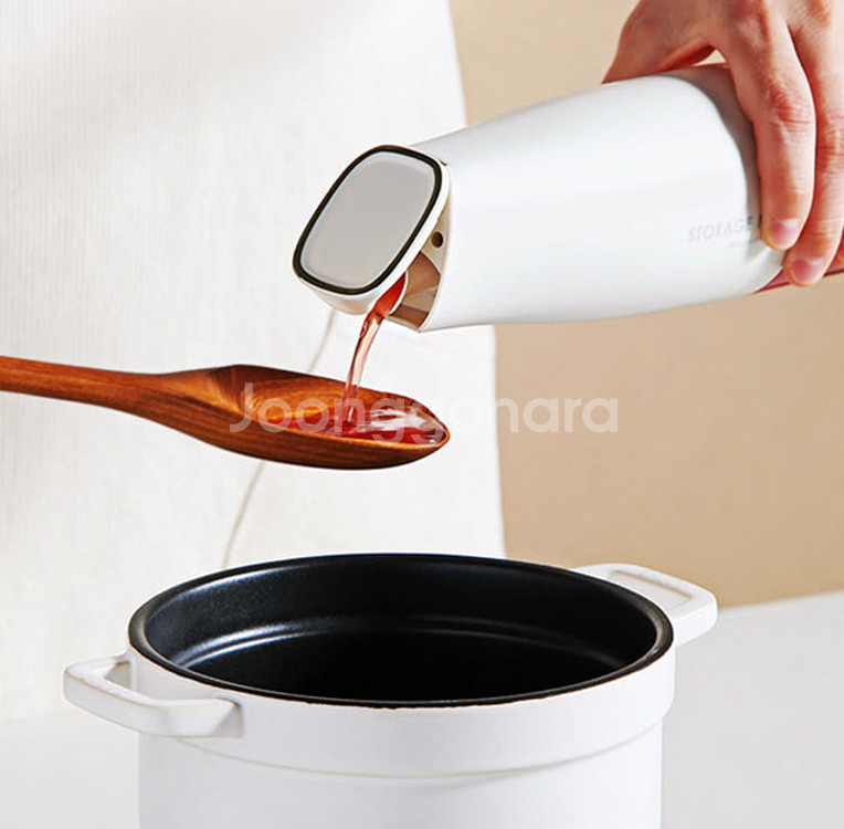 자동 개폐 오일병, 간장병 3개 일괄 새상품--3