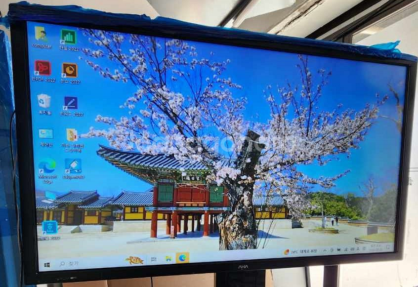 QLED급의 선명한 화질의 대형 84인치 전자칠판 저렴하게 판매--4