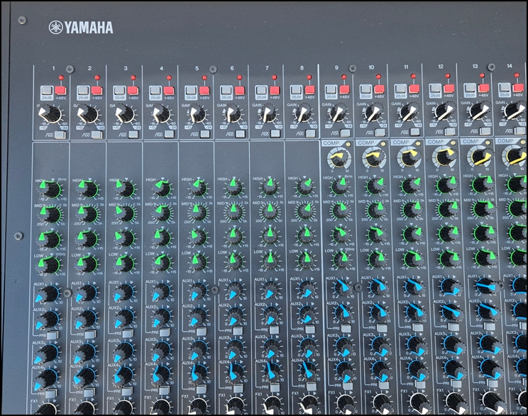야마하(YAMAHA) MGP24X 24채널 프리미엄 믹싱 콘솔 이미지