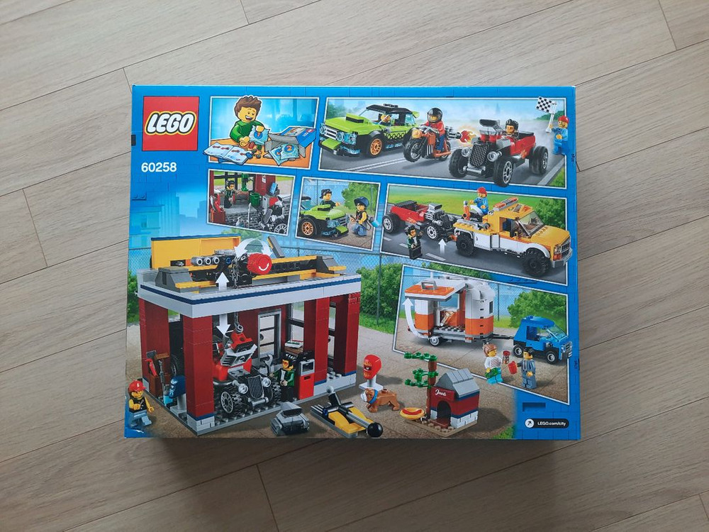 레고 60258 시티 튜닝 정비소--1