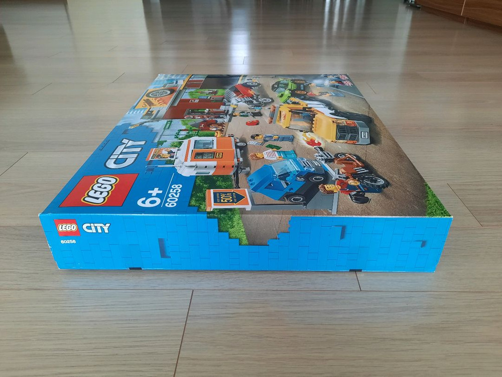 레고 60258 시티 튜닝 정비소--2