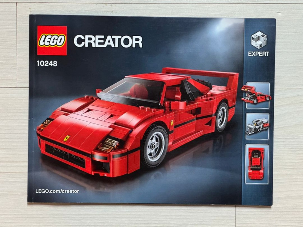레고 10248 페라리 F40 (중고) LEGO 크리에이터 (2015)--2