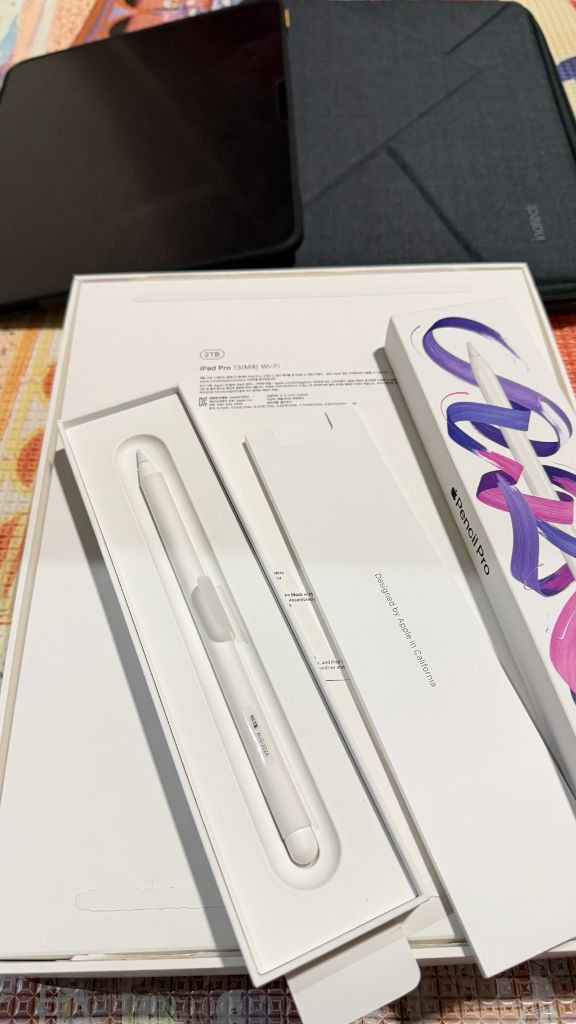 아이패드프로 13 M4 2TB + 애플 펜슬 프로--3