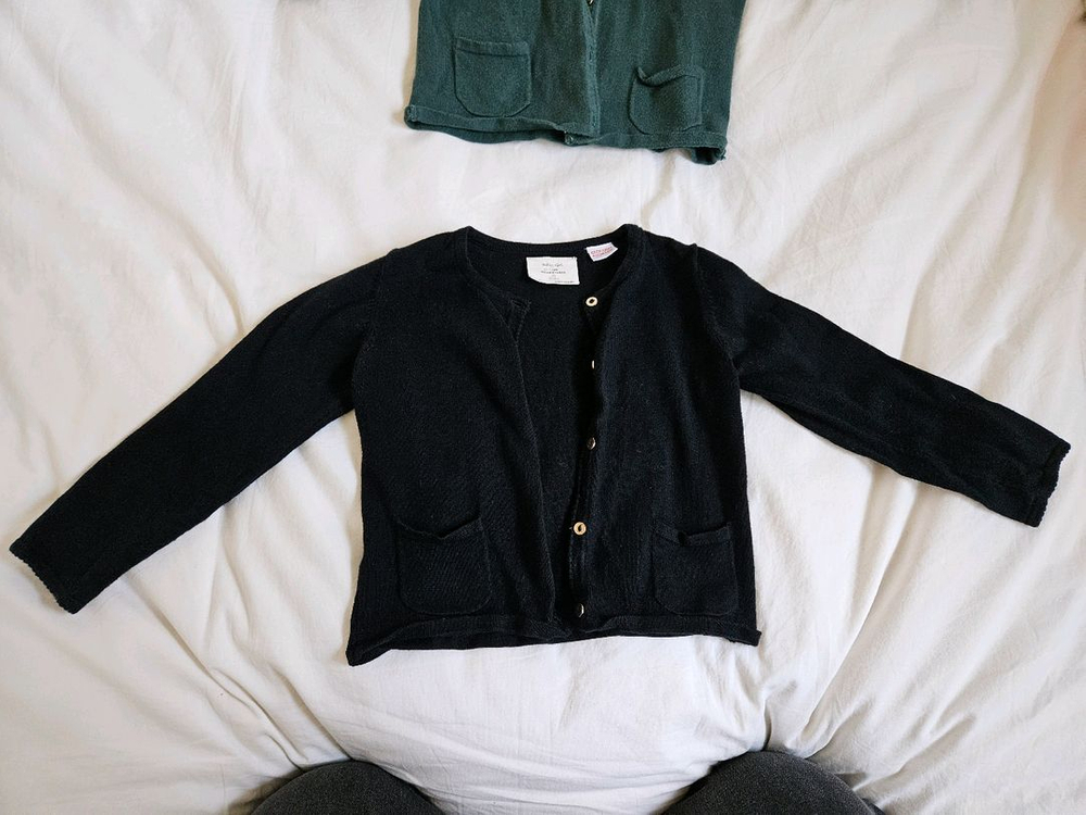 자라 베이비 유아용 니트 가디건, 골덴 뽀글이 2~4세 각각 판매 이미지