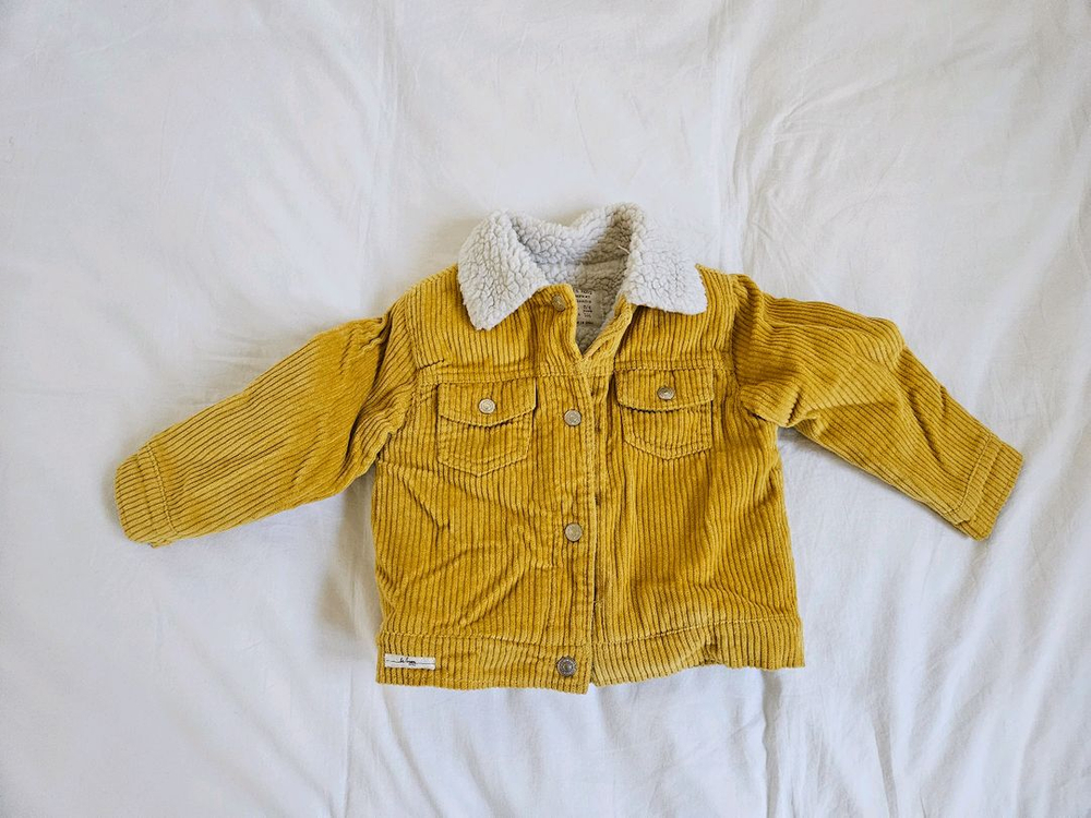 자라 베이비 유아용 니트 가디건, 골덴 뽀글이 2~4세 각각 판매 이미지