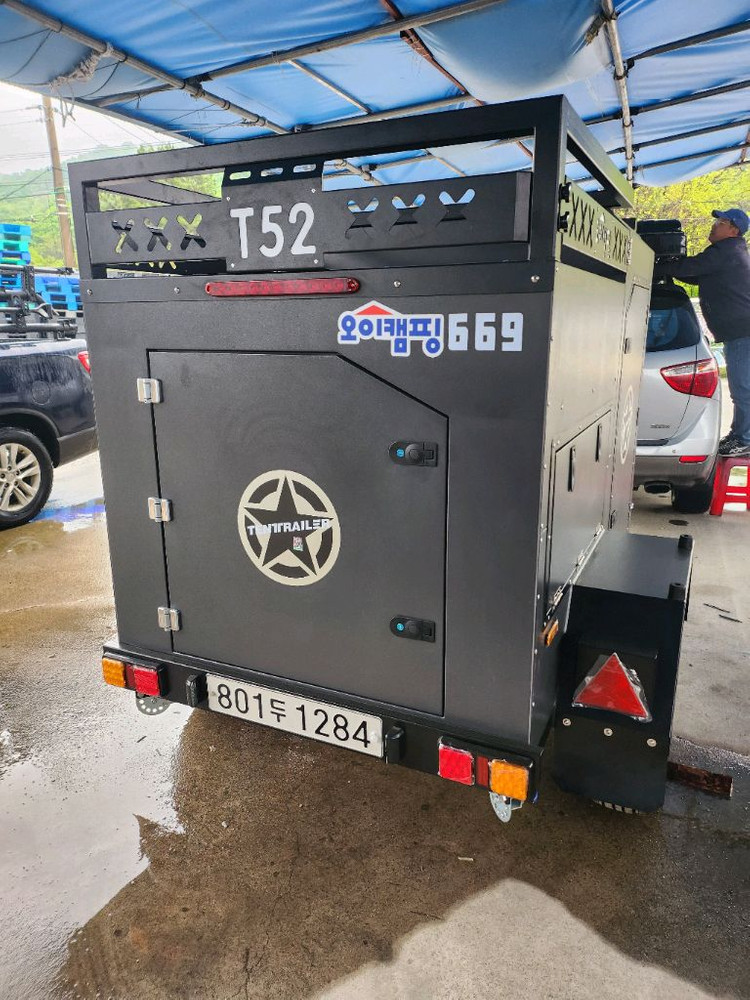 T52 캠핑 트레일러 팝니다.--2