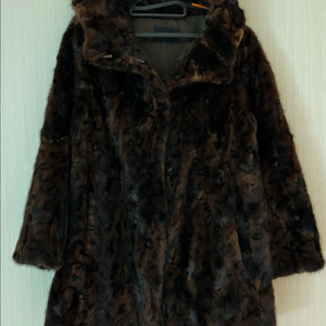 마리엘라로사티 천연 모피 밍크 코트 55