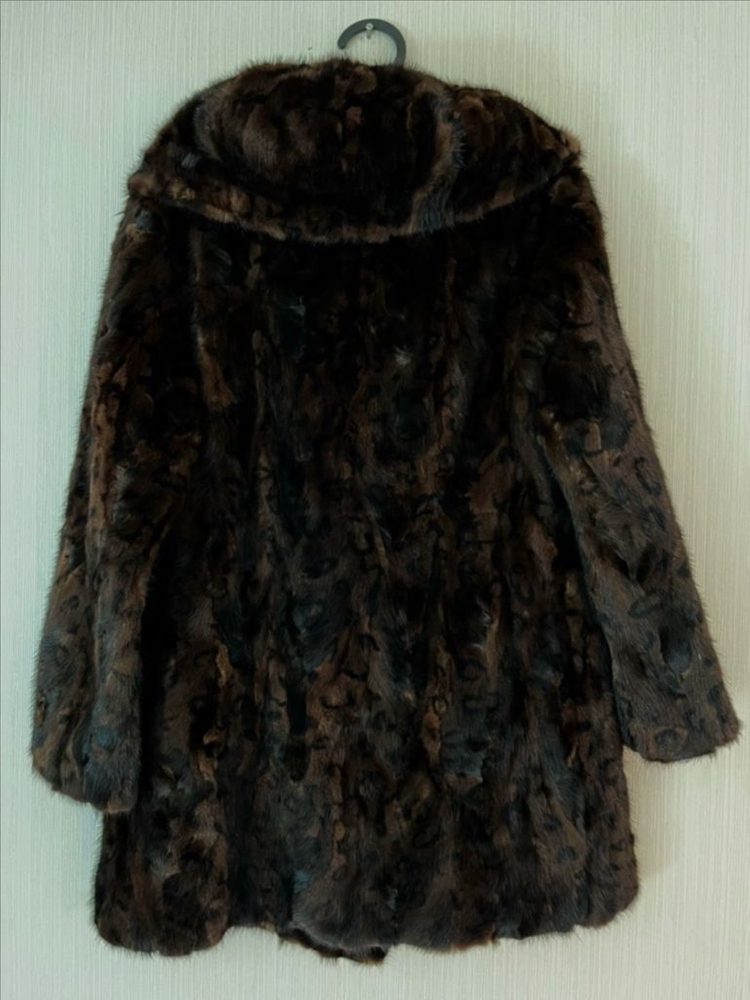 마리엘라로사티 천연 모피 밍크 코트 55--1