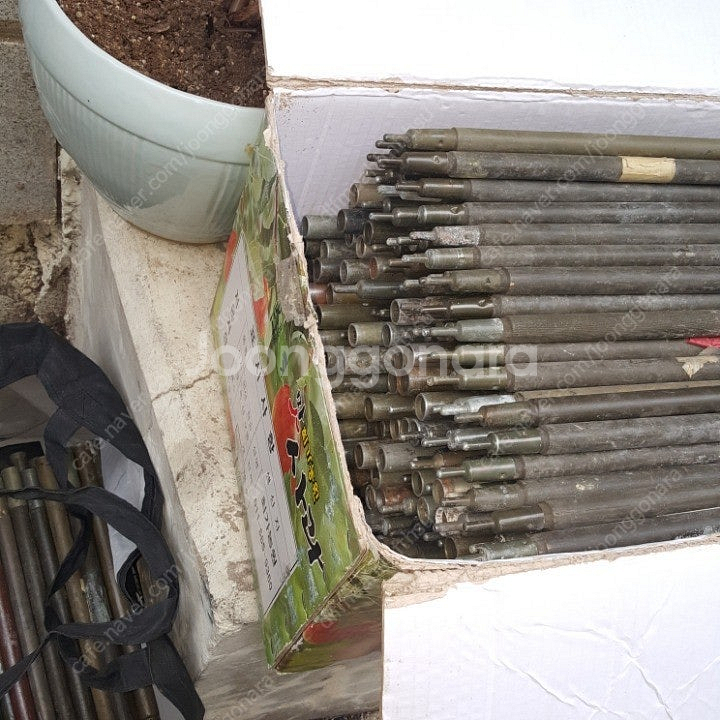 미군A텐트 폴대 /해병대모자 /카시오 지샥--1