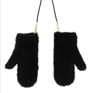 막스마라 테디 장갑 S 블랙