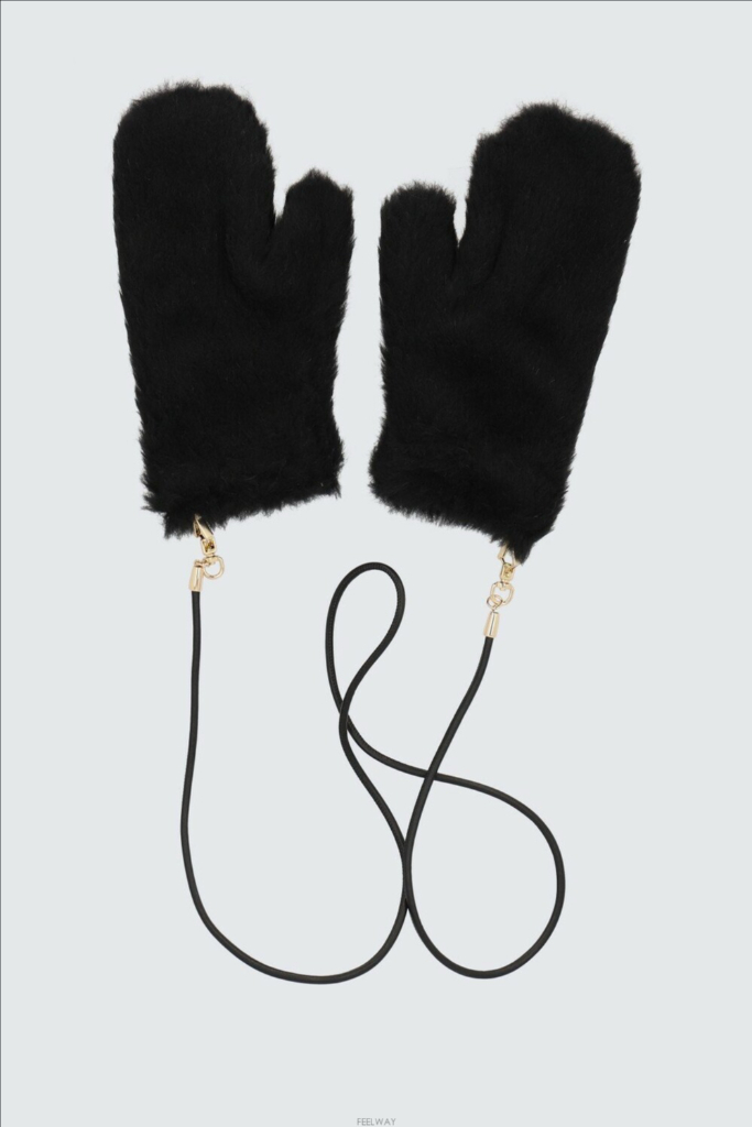 막스마라 테디 장갑 S 블랙--1