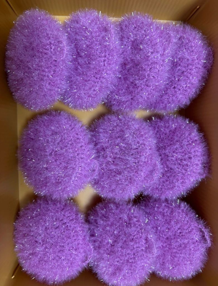 라일락(달콤한 사랑) | 기본호빵 수세미 10개 세트--1