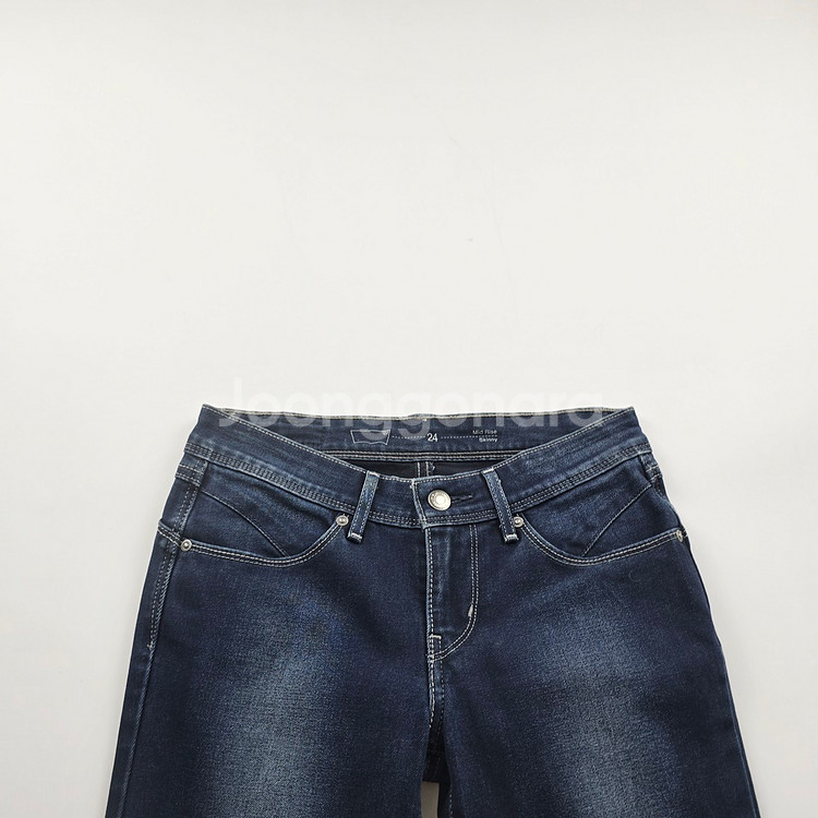 리바이스 청바지 스판 데님 사이즈25 R4170--3