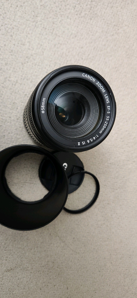 캐논 EF-S 55-250mm IS ii 렌즈 팝니다--1