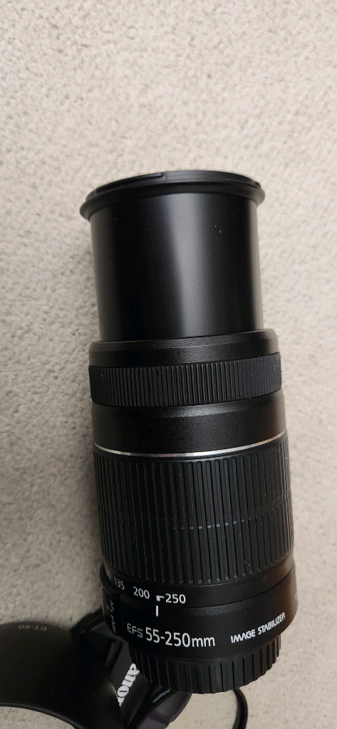 캐논 EF-S 55-250mm IS ii 렌즈 팝니다--2