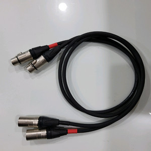 sommer xlr 1m pair 중고