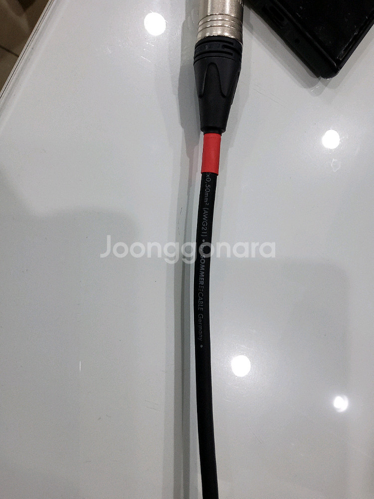 sommer xlr 1m pair 중고--3