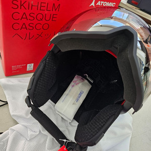 아토믹스키 헬멧 S사이즈 /아동용..블랙 이미지