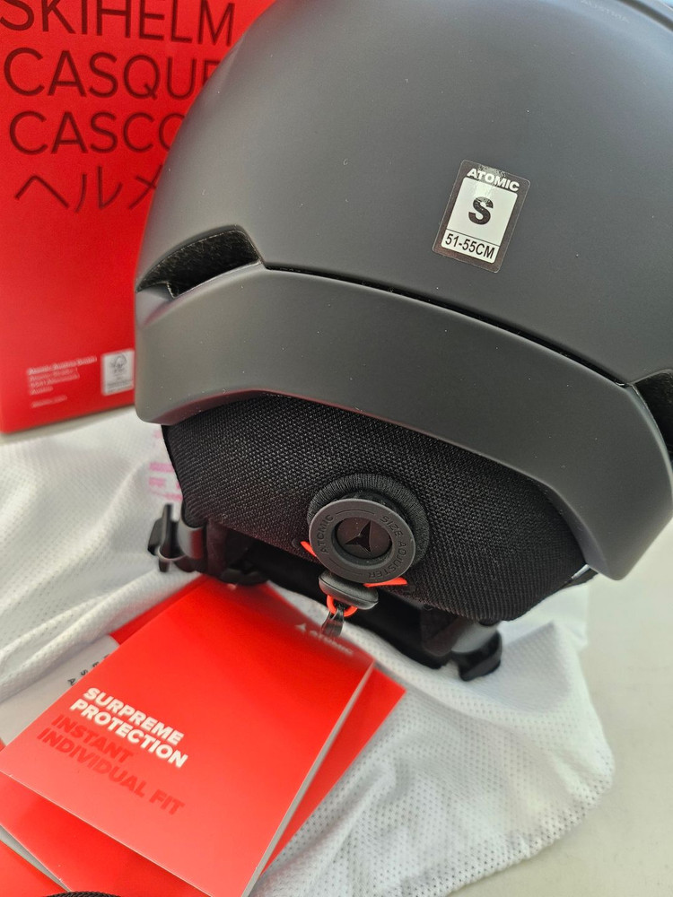 아토믹스키 헬멧 S사이즈 /아동용..블랙 이미지