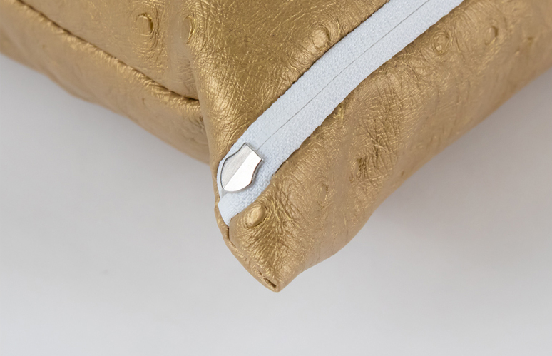 [창고정리새제품] 솜레자베개(소형) 타조골드 색상 새제품--2