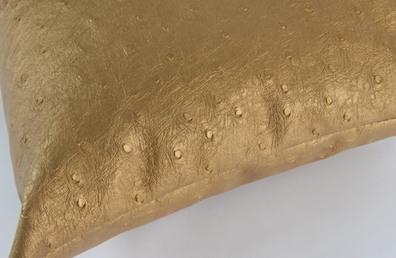 [창고정리새제품] 솜레자베개(소형) 타조골드 색상 새제품--3