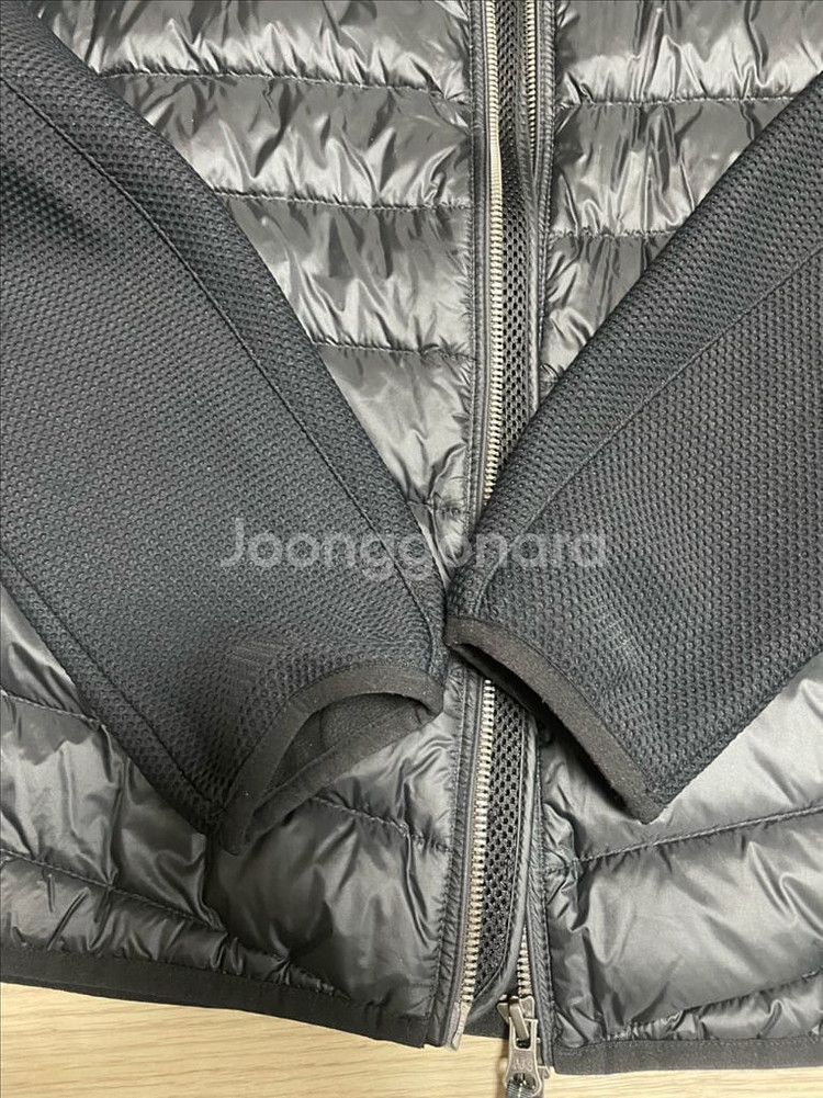 파라점퍼스 후디 경량니트패딩 L 판매--1