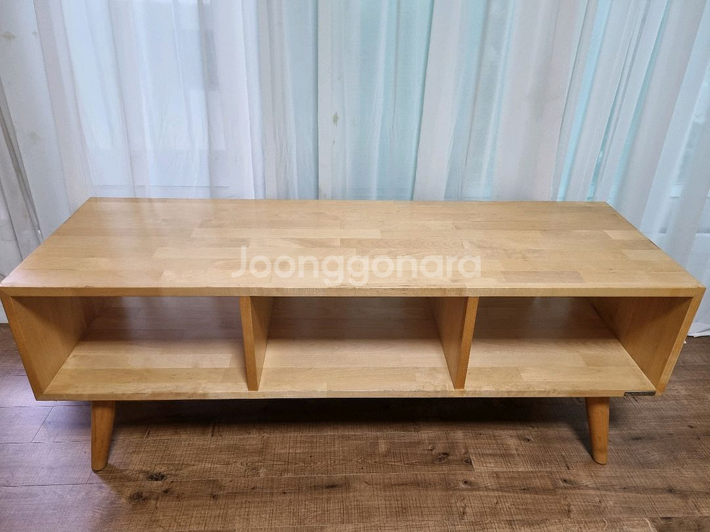 카레클린트 자작나무 원목 거실수납장 TV장--1