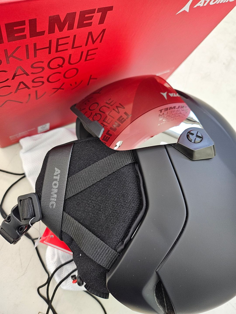 아토믹스키 헬멧 S사이즈 /아동용..블랙 이미지