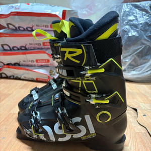 약 25회 전후 착용 로시뇰 스키부츠 255mm(250~260) 플렉스 70 스키장비 스키신발 이미지