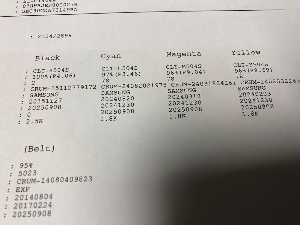 삼성 컬러 레이저 프린터 SL-C1404W팝니다---2
