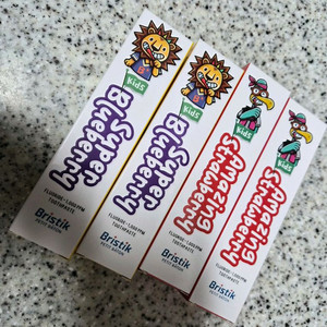 불소 1000pp 어린이치약 7개