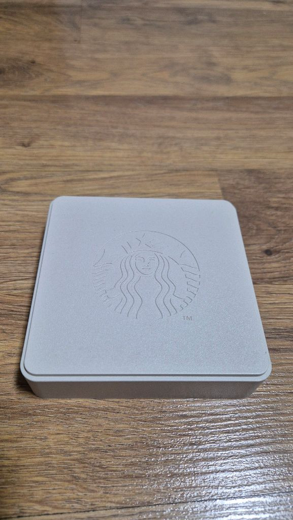 새상품 스타벅스 데스크 트레이 아이보리 (무선충전기&거치대) 판매--2